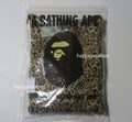 A BATHING APE WILD LEOPARD PATTERN SHARK RELAXED FULL ZIP HOODIE