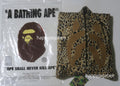 A BATHING APE WILD LEOPARD PATTERN SHARK RELAXED FULL ZIP HOODIE