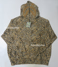 A BATHING APE WILD LEOPARD PATTERN SHARK RELAXED FULL ZIP HOODIE