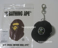 A BATHING APE BAPE KIDS ABC CAMO APE HEAD NEW ERA CAP KEY CHAIN