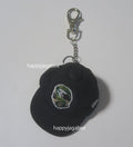 A BATHING APE BAPE KIDS ABC CAMO APE HEAD NEW ERA CAP KEY CHAIN