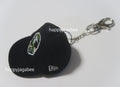 A BATHING APE BAPE KIDS ABC CAMO APE HEAD NEW ERA CAP KEY CHAIN