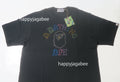 A BATHING APE RHINESTONE COLLEGE RELAXED FIT TEE