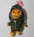 A BATHING APE Ladies' 1ST CAMO BABY MILO PLUSH DOLL BACKPACK