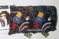 A BATHING APE BAPE x 88RISING GLOW IN THE DARK CAMO SHARK FULL ZIP HOODIE