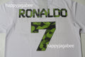 A BATHING APE BAPE x CR7 LIFE MULTI LOGO POLY RELAXED FIT JERSEY