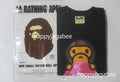 A BATHING APE Ladies' COLOR CAMO MILO ON APE HEAD TEE