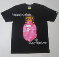 A BATHING APE Ladies' COLOR CAMO MILO ON APE HEAD TEE