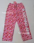 A BATHING APE Ladies' ABC CAMO TRACK PANTS