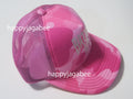 A BATHING APE Ladies' COLOR CAMO CRYSTAL BATHING APE LOGO MESH CAP