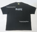 A BATHING APE HAND DRAW BAPE LOGO RELAXED FIT TEE