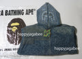 A BATHING APE CLOUD CAMO JACQUARD UPCYCLED ACTIVE JACKET