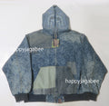 A BATHING APE CLOUD CAMO JACQUARD UPCYCLED ACTIVE JACKET