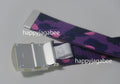 A BATHING APE COLOR CAMO STA GI BELT