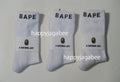 A BATHING APE BAPE SOCKS 3 PAIRS SET