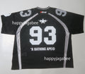 A BATHING APE LINE CAMO JACQUARD RELAXED FIT FOOTBALL JERSEY