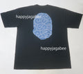 A BATHING APE JAPANESE CLOUD CAMO BIG APE HEAD TEE