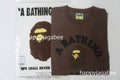 A BATHING APE COLLEGE L/S TEE