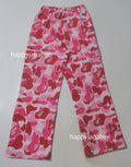 A BATHING APE Ladies' ABC CAMO A BATHING APE LOGO STRAIGHT SWEAT PANTS