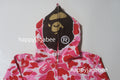 A BATHING APE Ladies' ABC CAMO 2ND APE FULL ZIP HOODIE