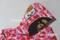 A BATHING APE Ladies' ABC CAMO 2ND APE FULL ZIP HOODIE