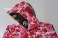A BATHING APE ABC CAMO 2ND APE FULL ZIP HOODIE