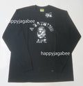 A BATHING APE CITY CAMO COLLEGE L/S TEE