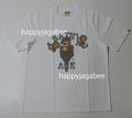 A BATHING APE Ladies' ABC CAMO COLLEGE MILO TEE