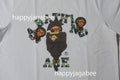 A BATHING APE Ladies' ABC CAMO COLLEGE MILO TEE
