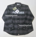 A BATHING APE COMME des GARÇONS CDG OSAKA Limited BLOCK CHECK SHIRT