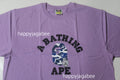 A BATHING APE ONLINE EXCLUSIVE BAPE CAMO GO APE POINTER COLLEGE TEE