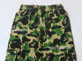 A BATHING APE Ladies' ABC CAMO A BATHING APE LOGO STRAIGHT SWEAT PANTS
