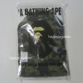 A BATHING APE BAPE KIDS 1ST CAMO SHARK HOODIE SWEAT VARSITY JACKET