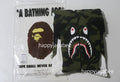 A BATHING APE BAPE KIDS 1ST CAMO SHARK HOODIE SWEAT VARSITY JACKET
