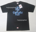 A BATHING APE BAPE x F4 MARVEL THE FANTASTIC 4 LOGO TEE