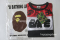 A BATHING APE BAPE KIDS BAPE MESH LS TEE
