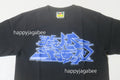 A BATHING APE ASNKA KANJI GRAFFITI LOGO TEE