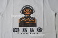 A BATHING APE BAPE KIDS MILO DJ TEE