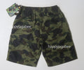 A BATHING APE BAPE KIDS 1ST CAMO ONE POINT BEACH SHORTS