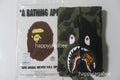 A BATHING APE BAPE KIDS 1ST CAMO MILO SHARK ZIP HOODIE