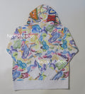 A BATHING APE ART CAMO SHARK FULL ZIP HOODIE
