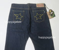 A BATHING APE STA REGULAR FIT 13 OZ DENIM PANTS
