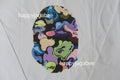 A BATHING APE ART CAMO APE HEAD RELAXED FIT L/S TEE