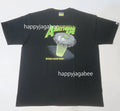 A BATHING APE APE HEAD UFO ON MOON TEE
