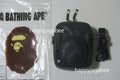 A BATHING APE SHARK LEATHER MINI BAG
