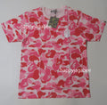 A BATHING APE ABC CAMO ASNKA TEE