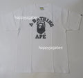 A BATHING APE BAPE STORE HARAJUKU COLLEGE TEE HARAJUKU LIMITED