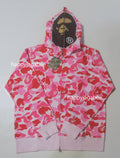 A BATHING APE ABC CAMO 2ND APE FULL ZIP HOODIE