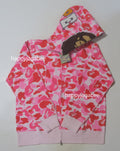 A BATHING APE ABC CAMO 2ND APE FULL ZIP HOODIE