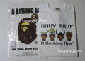 A BATHING APE BAPE STORE KYOTO BABY MILO L/S TEE KYOTO LIMITED